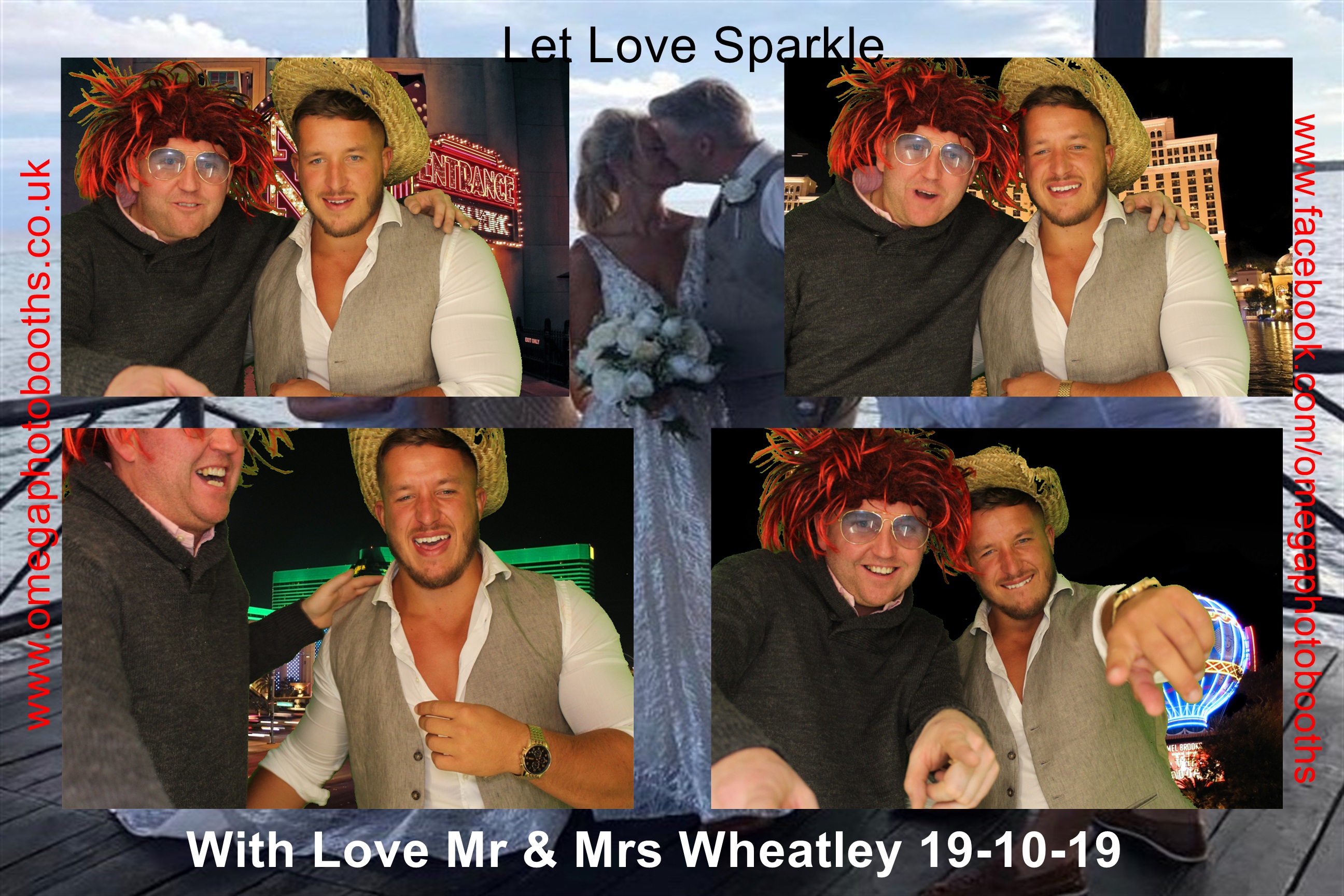 Mr & Mrs Wheatley  | View more photos from the event at gallery.omegaphotobooths.co.uk/u/Omega-Photobooths/Mr-Mrs-Wheatley